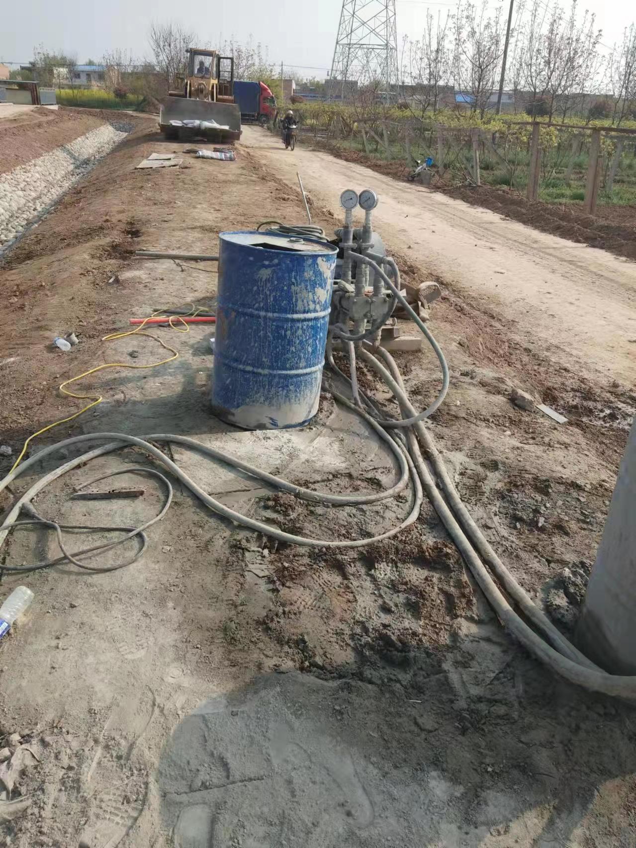 龙湾镇双液注浆